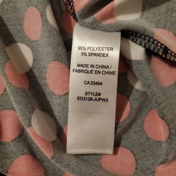 🌺 3/25 tank top, polka dot blouse, sle - Picture 4 of 6